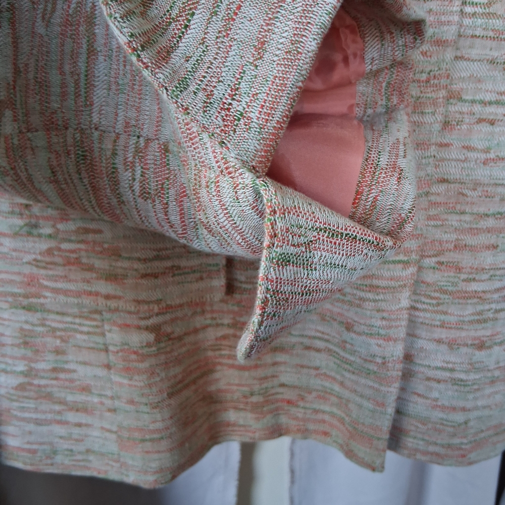 Women's Tweed PatternedSkirt/Jacket - Picture 3 of 9